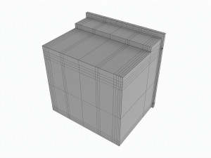 Built-in Cooking Baking Oven Model 3D