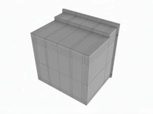 Built-in Cooking Baking Oven 3D Model