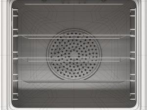 Built-in Cooking Baking Oven Model 3D