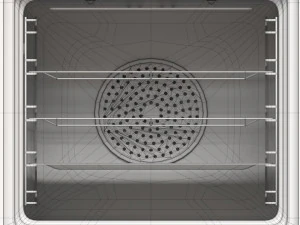 Built-in Cooking Baking Oven 3D Model