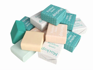 Composi&ccedil;&atilde;o de doces com embalagens de doces 02 Modelo 3D