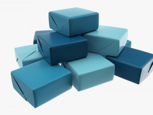 Candy wrapping composition Modelo 3D