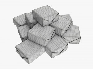 Candy wrapping composition Modelo 3D