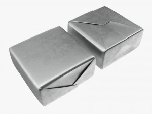 Folha de embrulho de doces Modelo 3D