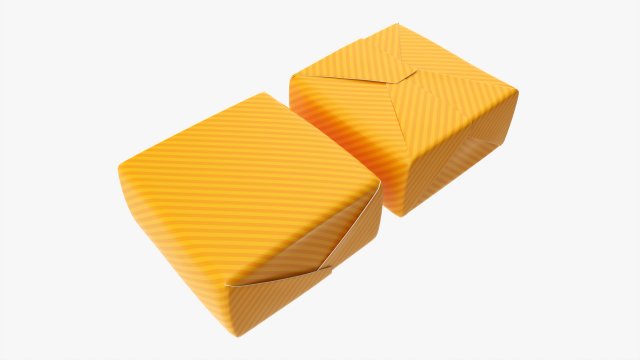Candy wrapping paper 3D Model .c4d .max .obj .3ds .fbx .stl .blend 