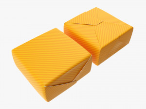 Candy wrapping paper 3D-Modell