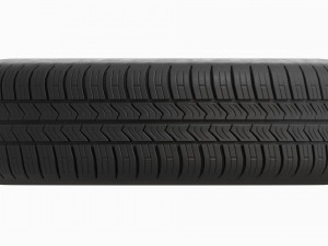 Car trailer wheel with tyre Modèle 3D