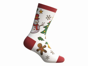 Новорічний носок 3D Модель