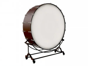 Bombo de concerto Modelo 3D