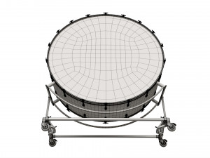 Concert Bass Drum 3D Model