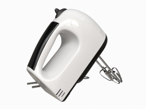 Electric Hand Mixer 7-speed 3D Model