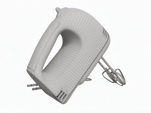 Electric Hand Mixer 7-speed 3D Model