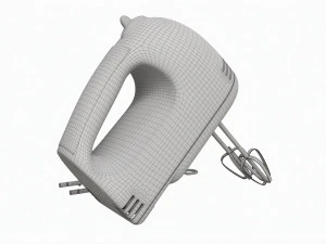 Electric Hand Mixer 7-speed 3D Model
