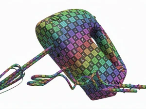 Electric Hand Mixer 7-speed 3D Model