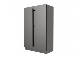 Free-standing refrigerator double Modello 3D