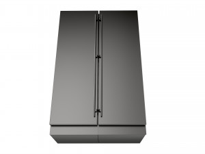 Free-standing refrigerator double Modello 3D