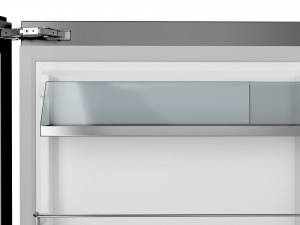 Free-standing refrigerator opened 3D-Modell