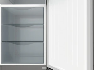 Frigorifero a libera installazione aperto Modello 3D