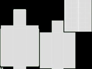 Frigorifero a libera installazione aperto Modello 3D