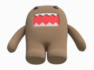 Brinquedo Domo de desenho animado japon&ecirc;s Modelo 3D