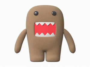 Brinquedo Domo de desenho animado japon&ecirc;s Modelo 3D