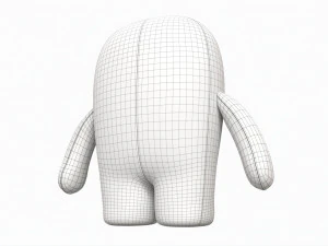 Brinquedo Domo de desenho animado japon&ecirc;s Modelo 3D