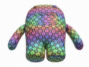 Brinquedo Domo de desenho animado japon&ecirc;s Modelo 3D