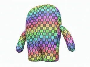 Brinquedo Domo de desenho animado japon&ecirc;s Modelo 3D