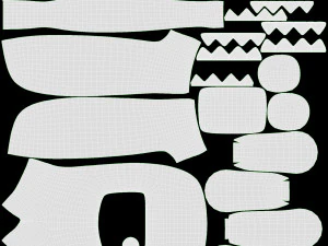 Brinquedo Domo de desenho animado japon&ecirc;s Modelo 3D