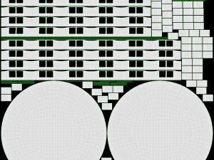 Tamburo giapponese Taiko Ohira appeso Modello 3D