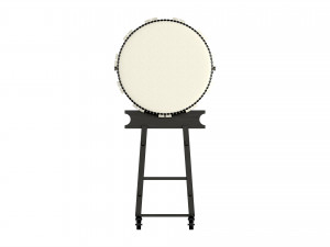 Japanese Taiko Ohira Drum on Stand Modelo 3D