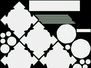 和太鼓 大平太鼓台 3Dモデル