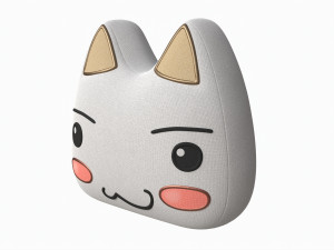Japanese Toro Inoue Plush Doll 3D Модель