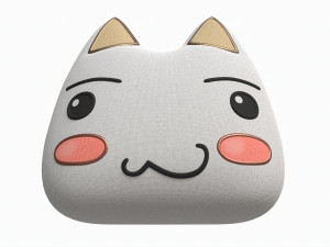 Japanese Toro Inoue Plush Doll 3D Модель