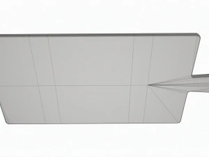 Kitchen Vintage Cutting Board 3D Model