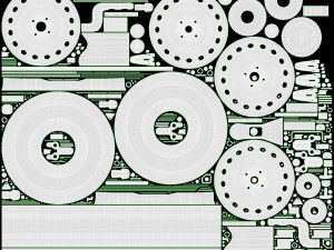 Single axle car trailer Modelo 3D