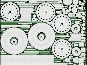 Single axle car trailer with extra walls cover jockey wheel 3D मॉडल