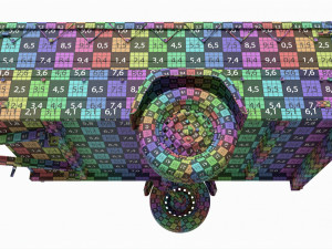Single axle car trailer with extra walls cover jockey wheel extended 3Dモデル