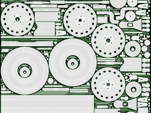 Single axle car trailer with extra walls jockey wheel Modello 3D