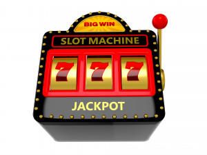 Vintage Slot Machine 3D Model