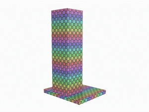Wall-mounted Cooker Hood Modello 3D