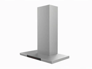 Wall-mounted Cooker Hood Large 3D Model