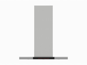 Wall-mounted Cooker Hood Large 3D Model