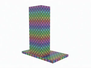 Wall-mounted Cooker Hood Large 3D Model