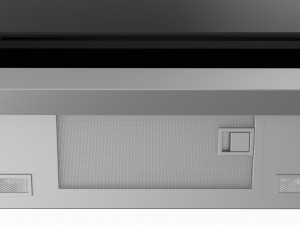 Wall-mounted Inclined Cooker Hood Large 3D Model