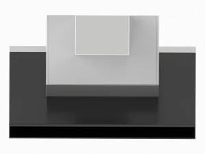 Cappa A Parete Inclinata Large Modello 3D