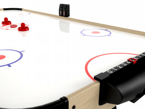 Air Hockey Table with Digital Scoreboard Modelo 3D