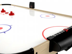Mesa de Air Hockey con Marcador Digital Modelo 3D