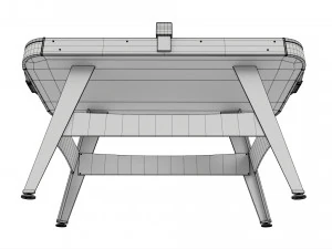 Mesa de Air Hockey con Marcador Digital Modelo 3D
