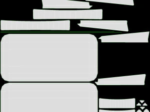 Mesa de Air Hockey con Marcador Digital Modelo 3D